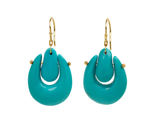 Turquoise O'Keeffe Earrings - TWISTonline 