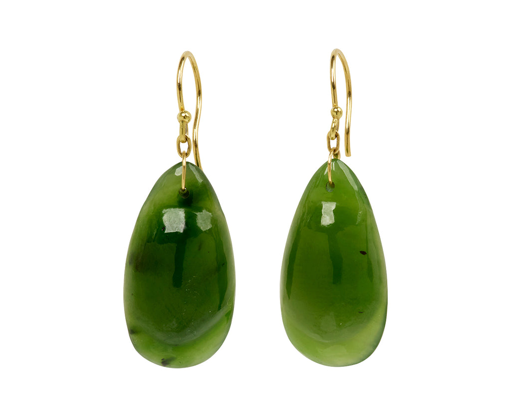 Jade Droplet Earrings