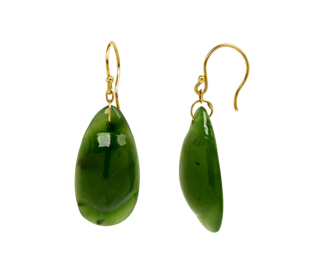 Jade Droplet Earrings
