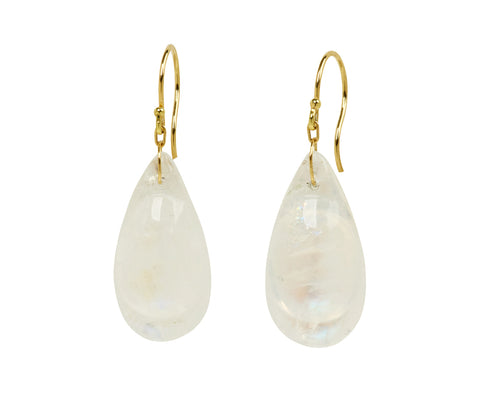 Moonstone Droplet Earrings