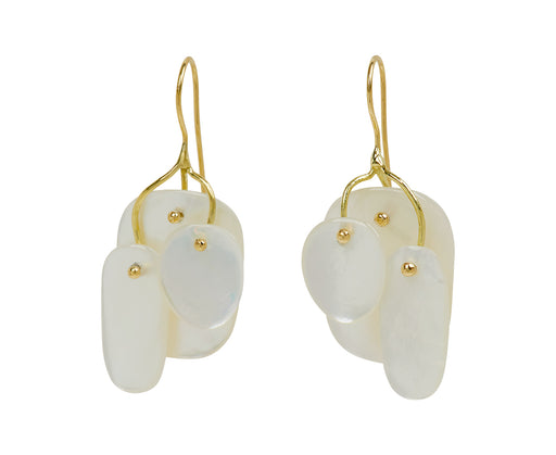 TenThousandThings Mother-of-Pearl Tiny Mobile Earrings