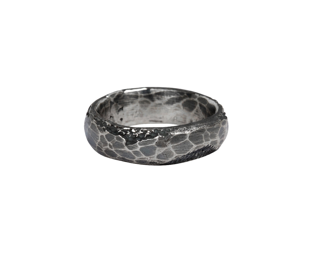 Tó Garal Lost and Found (Night) Band Ring - back