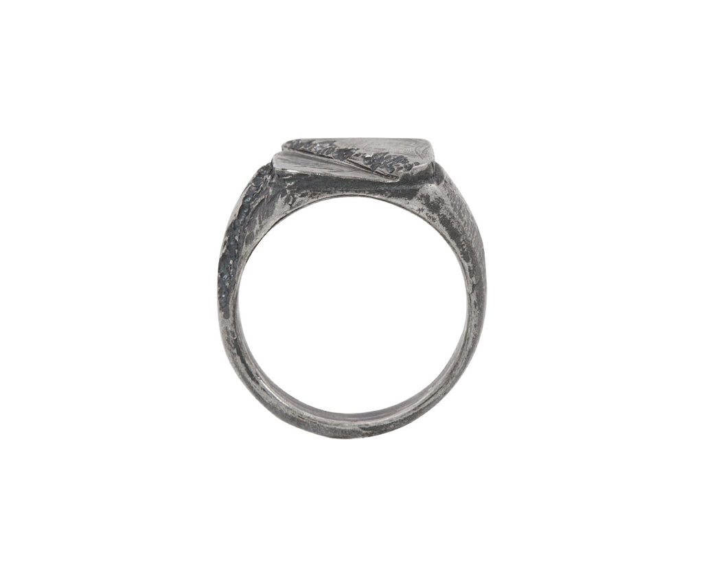 Forget Me Not Signet Ring