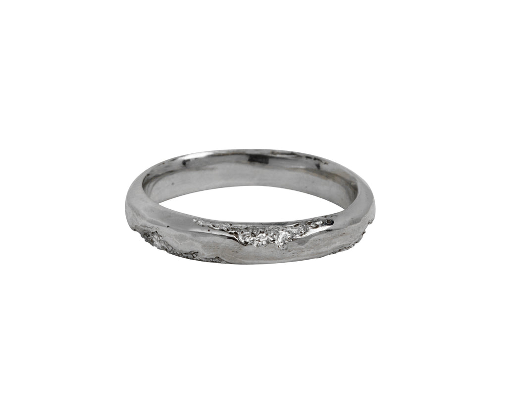 Tó Garal Lost and Found (Day) Slim Band Ring - back