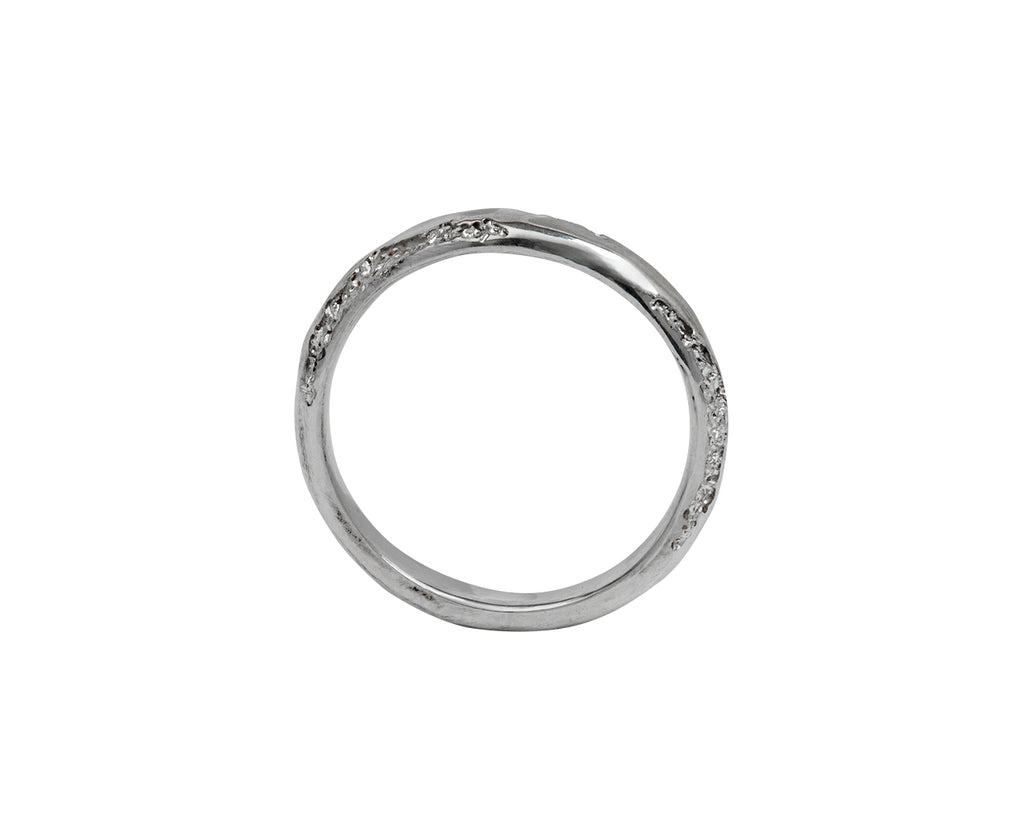 Tó Garal Lost and Found (Day) Slim Band Ring - top down