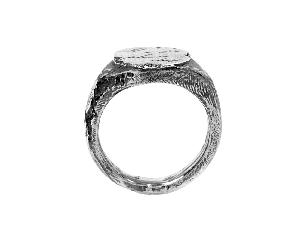 If I Die Please Stay Signet Ring