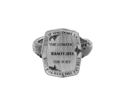Characters Shield Signet Ring