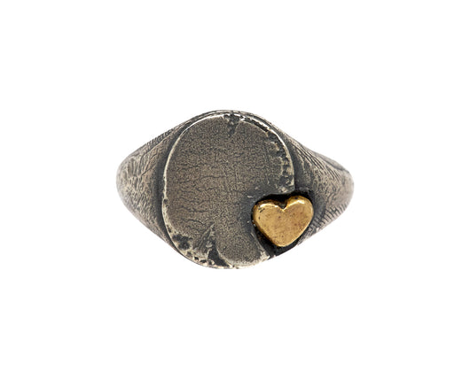 Tó Garal Heart In Chaos Signet Ring