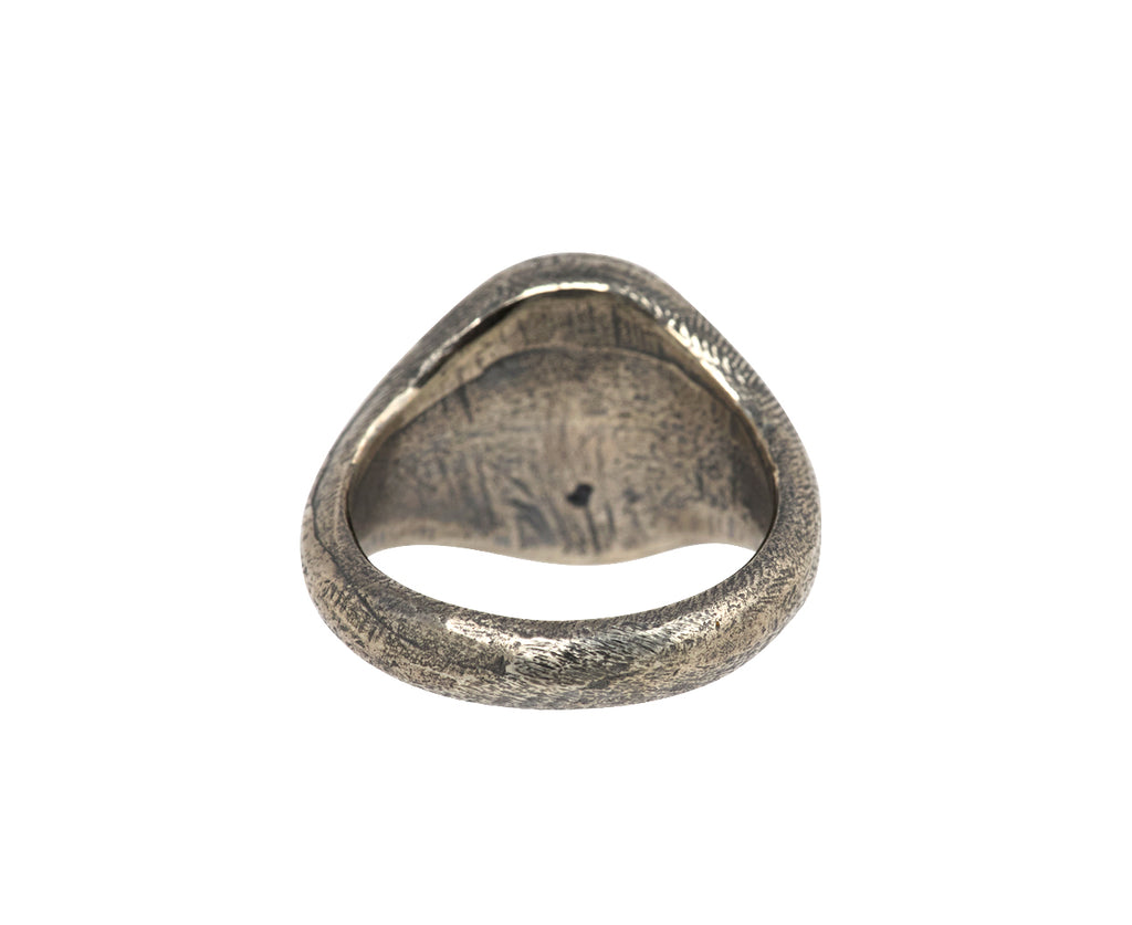 Tó Garal Heart In Chaos Signet Ring - Back View