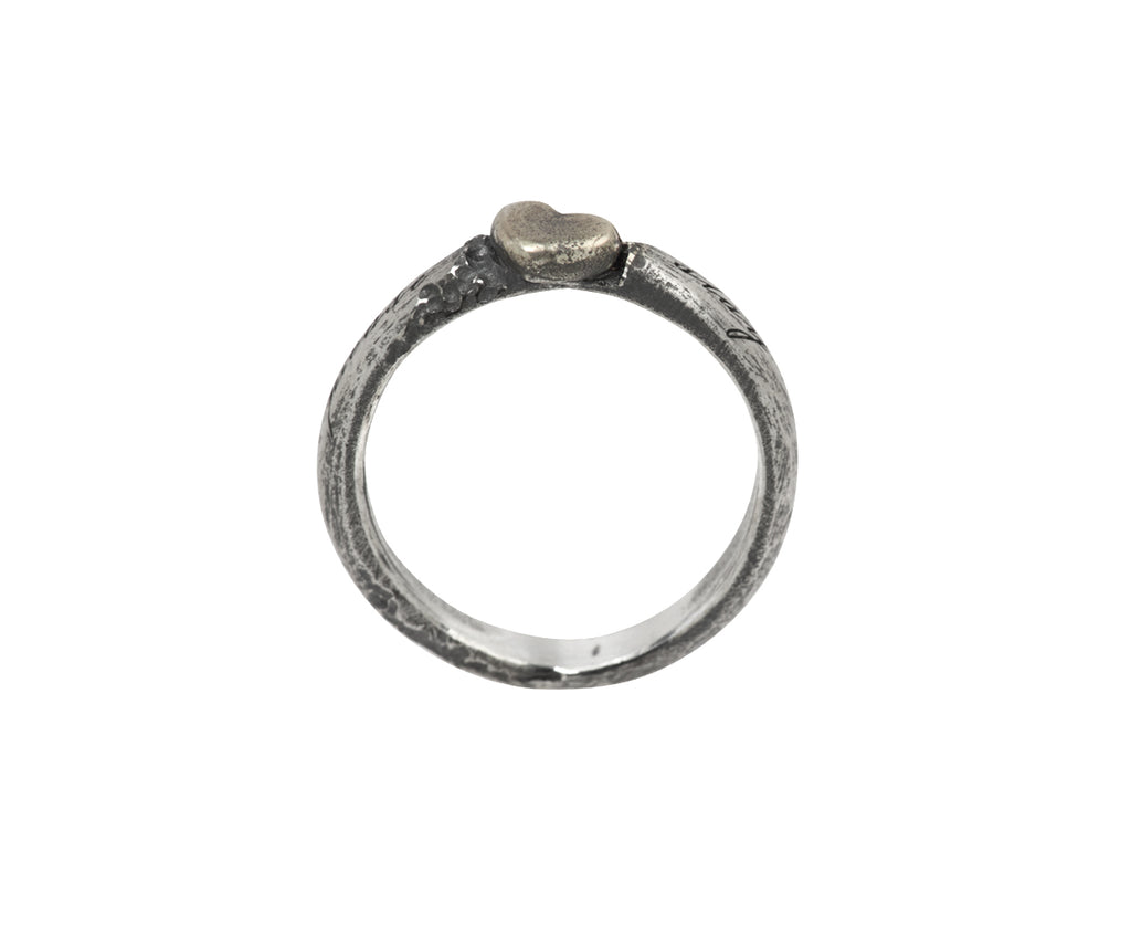 Tó Garal Please Stay Band Ring - Top Down View