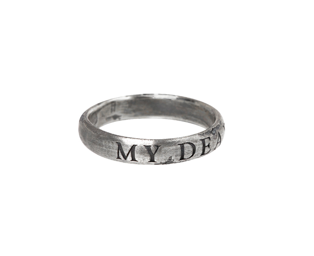 Tó Garal My Dearest Band Ring - Side View