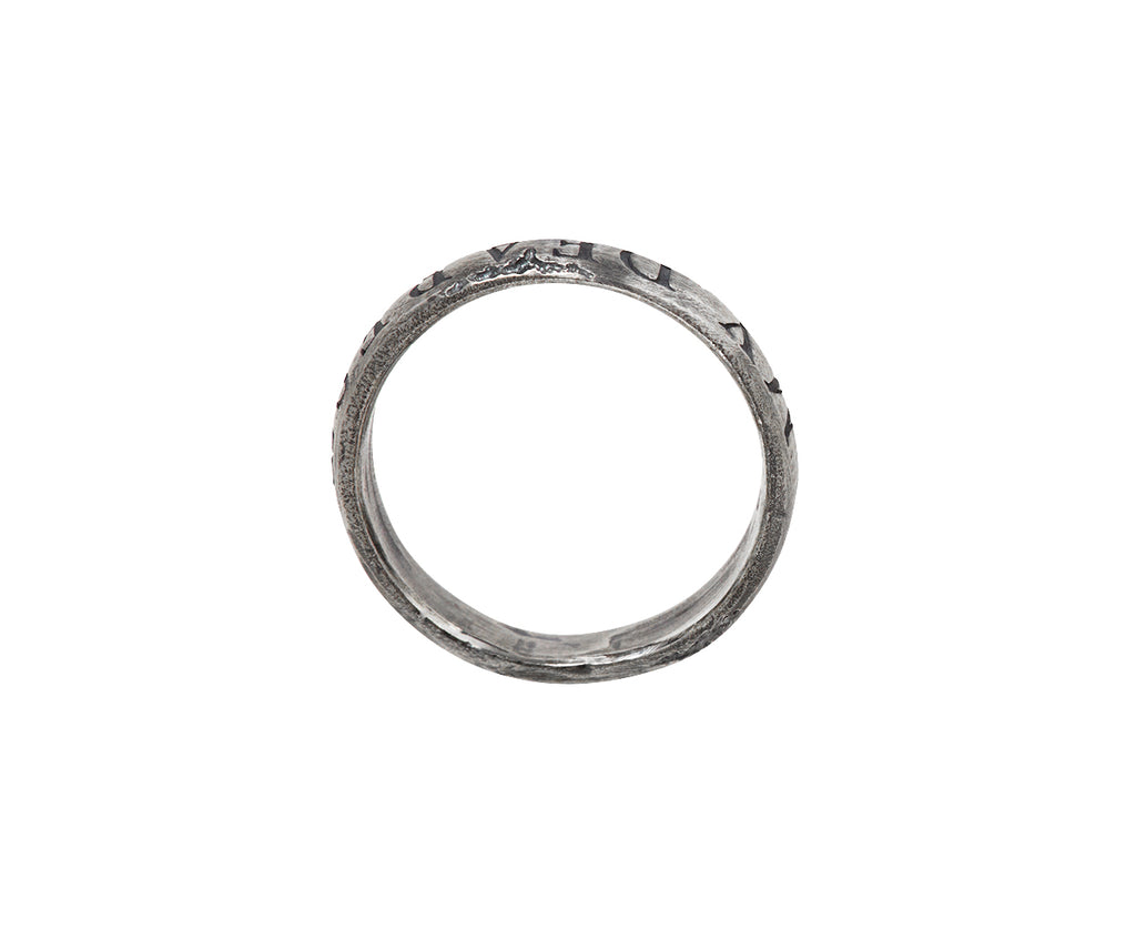 Tó Garal My Dearest Band Ring - Top Down View