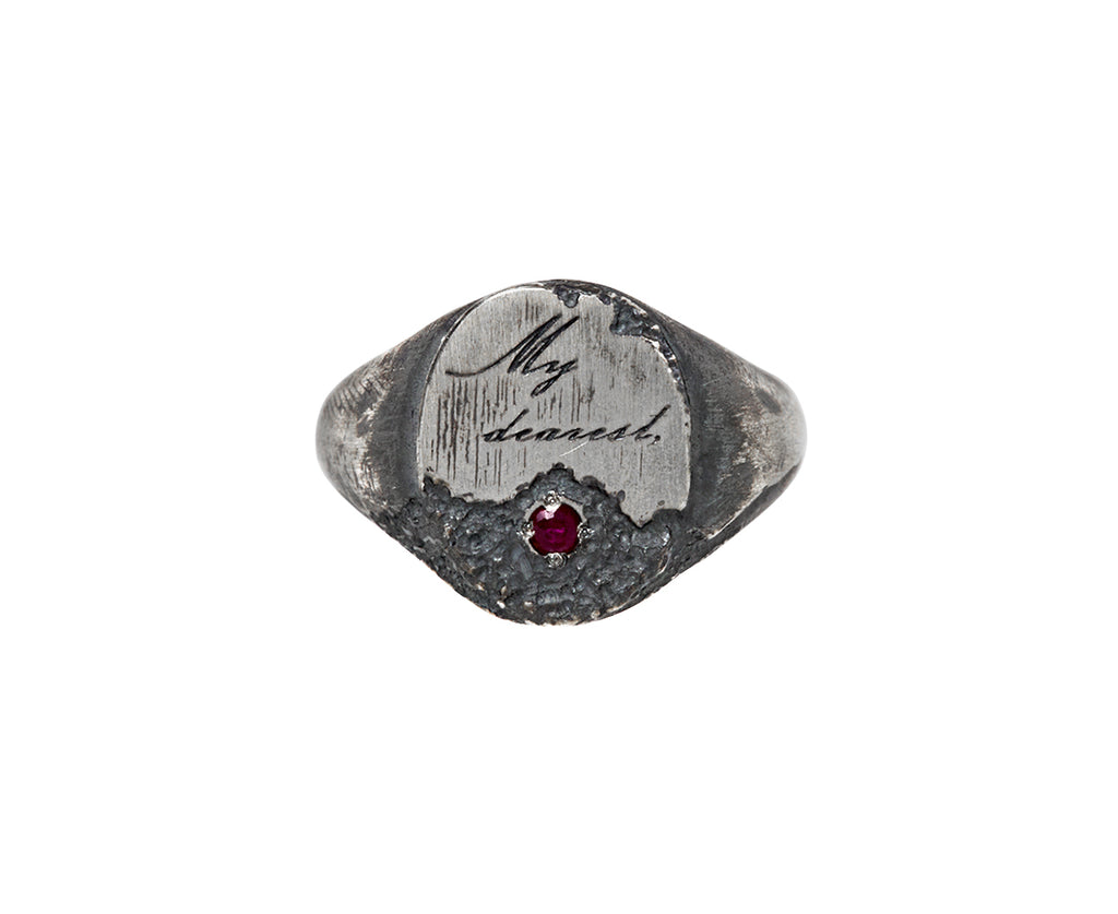 Tó Garal My Dearest Flare Signet Ring