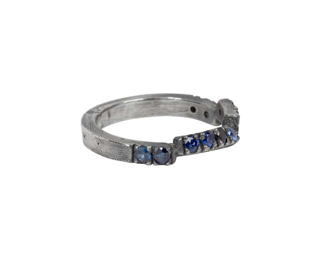 Tó Garal Veritas Caeli Band Ring - other side