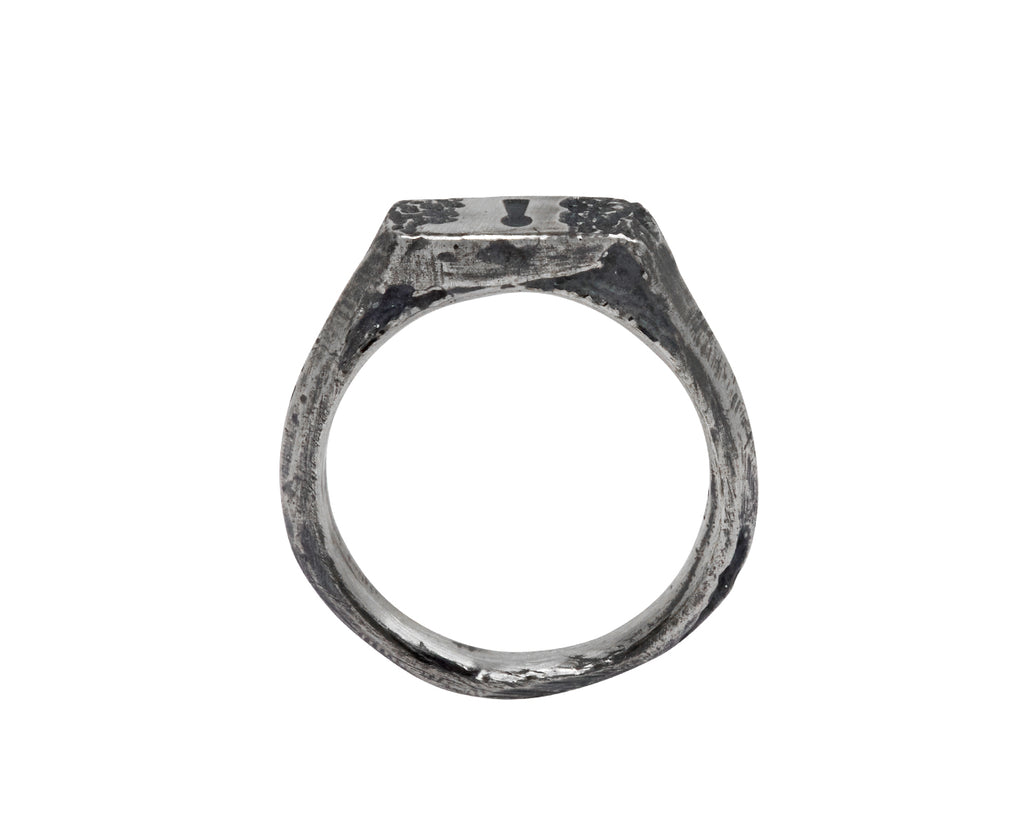 Tó Garal Fragment Key Hole Ring - top down