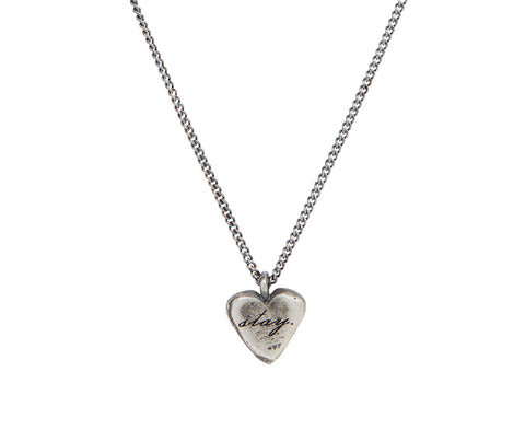 Stay Heart Necklace