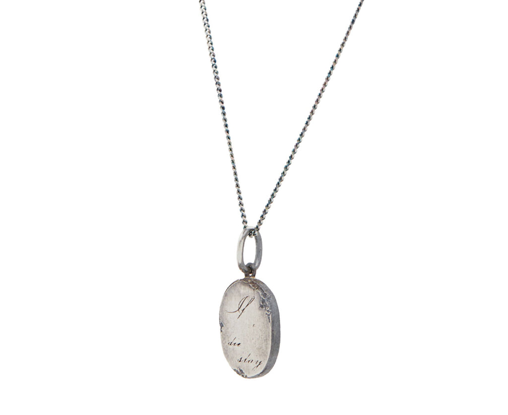 Small If I Die Please Stay Necklace