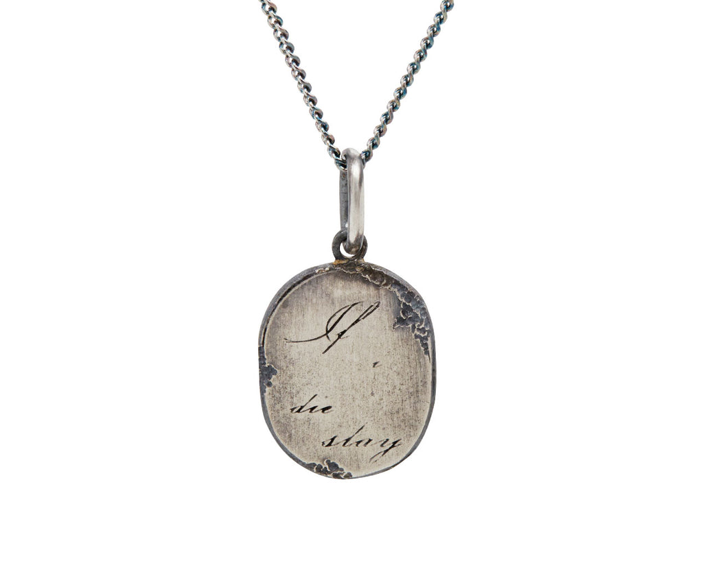 Small If I Die Please Stay Necklace
