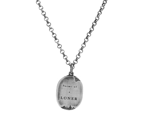 Poems of a Loner Necklace