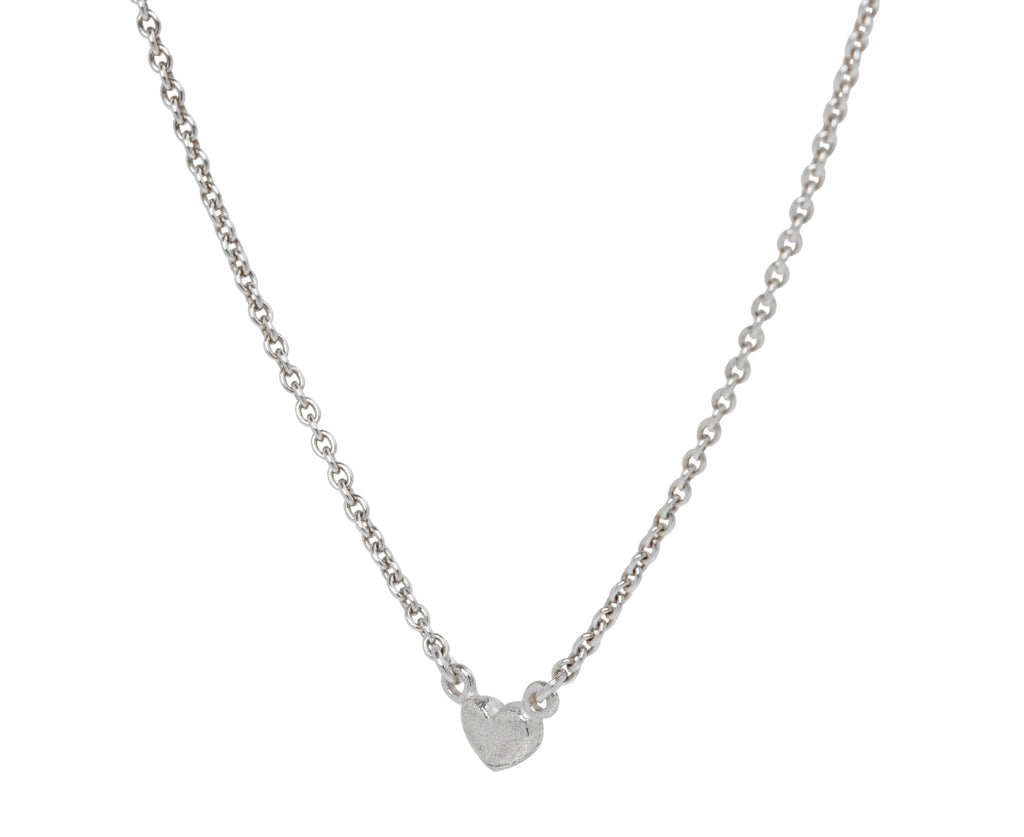 Tó Garal Tiny Heart II Necklace - Side View