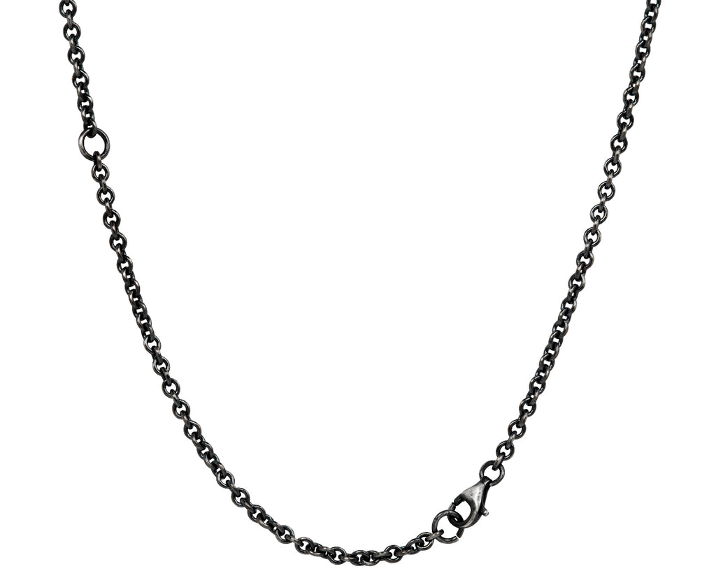 Tó Garal Mixed Metal Let the Poem (Sunset) Pendant Necklace - closure