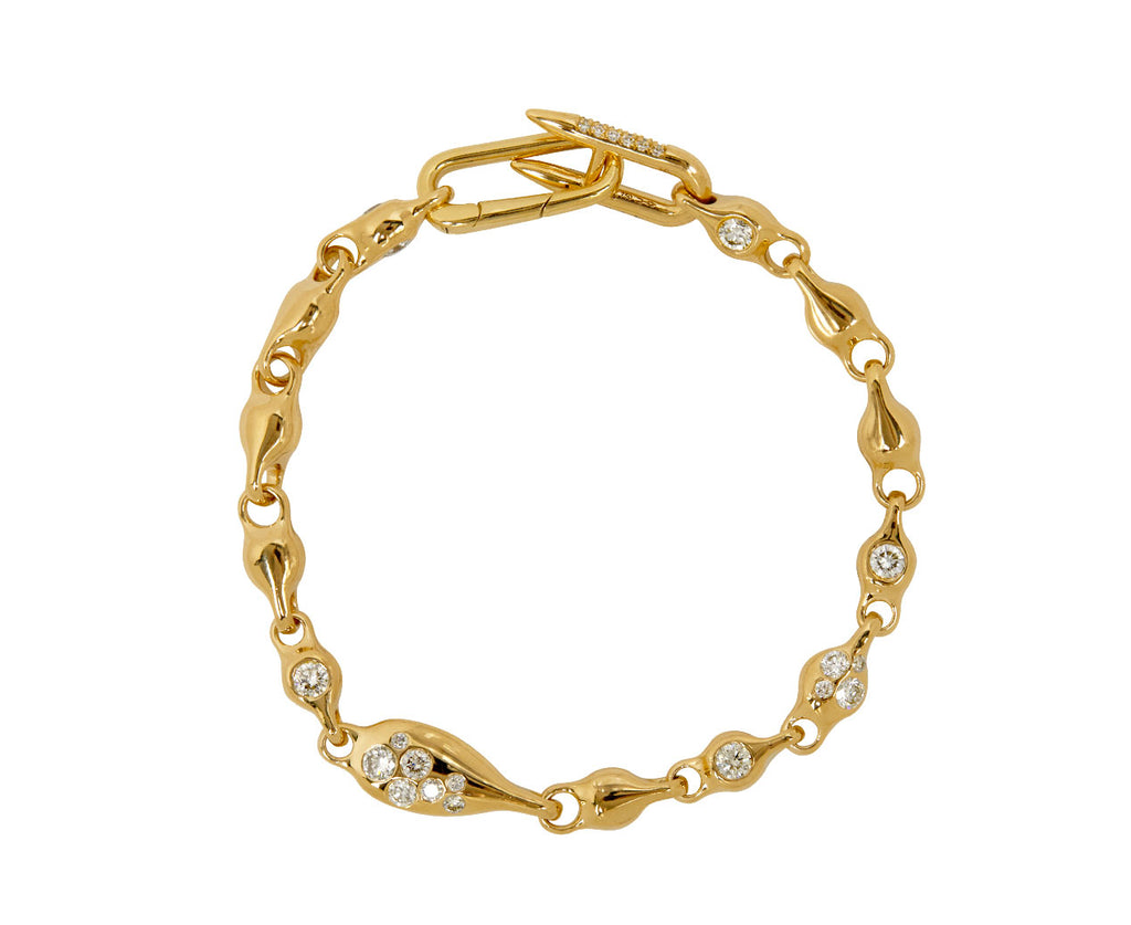 Brilliant Pear Diamond Supernova Bracelet