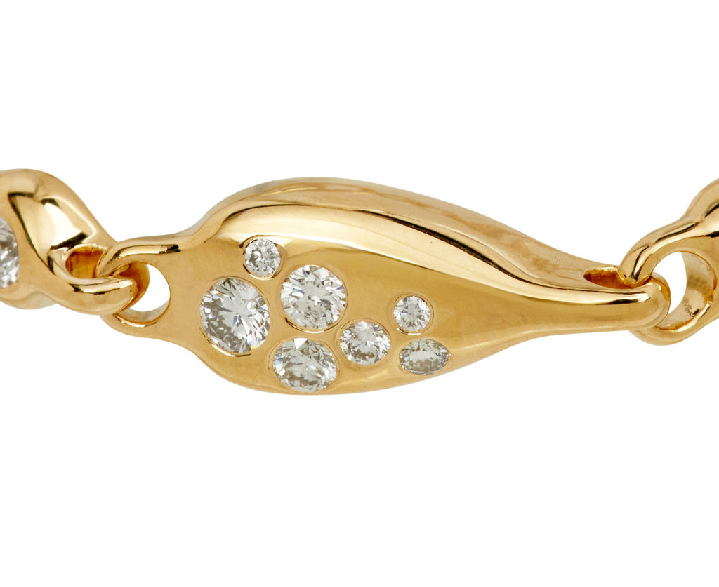 Brilliant Pear Diamond Supernova Bracelet