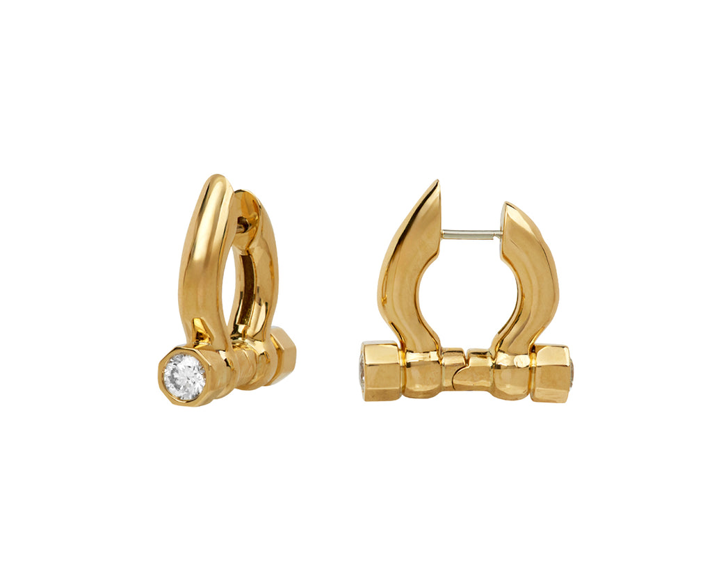 System Huggie Hoop Earrings