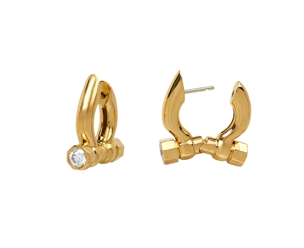 System Huggie Hoop Earrings
