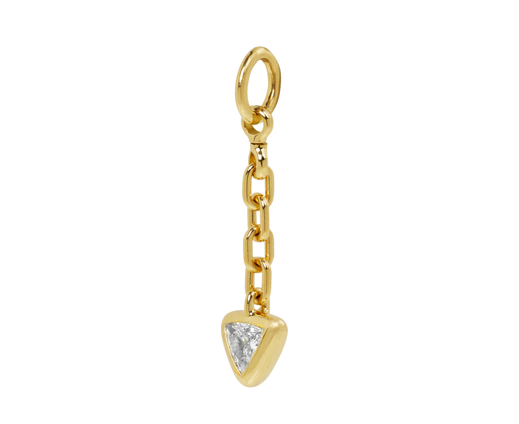 Trillion Diamond Carriage Drop Pendant ONLY