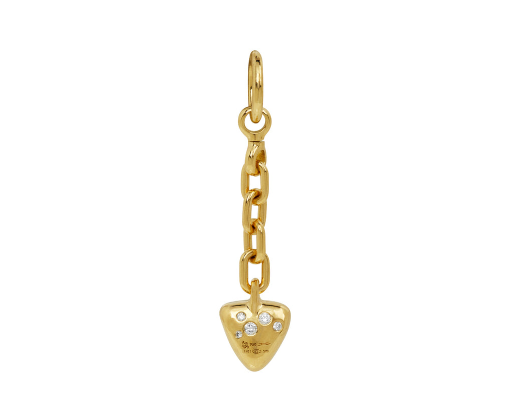 Trillion Diamond Carriage Drop Pendant ONLY