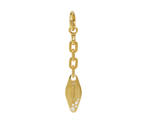 'J' Vessel Charm Pendant ONLY