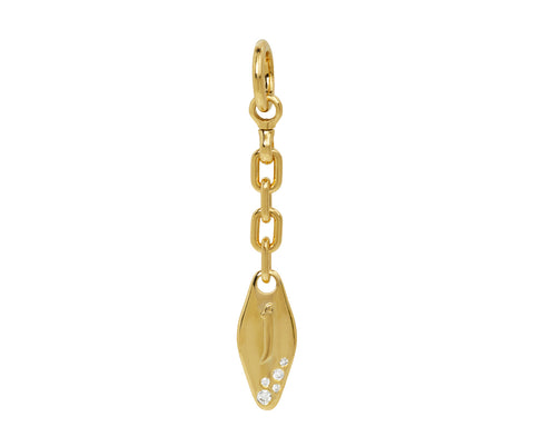 'J' Vessel Charm Pendant ONLY