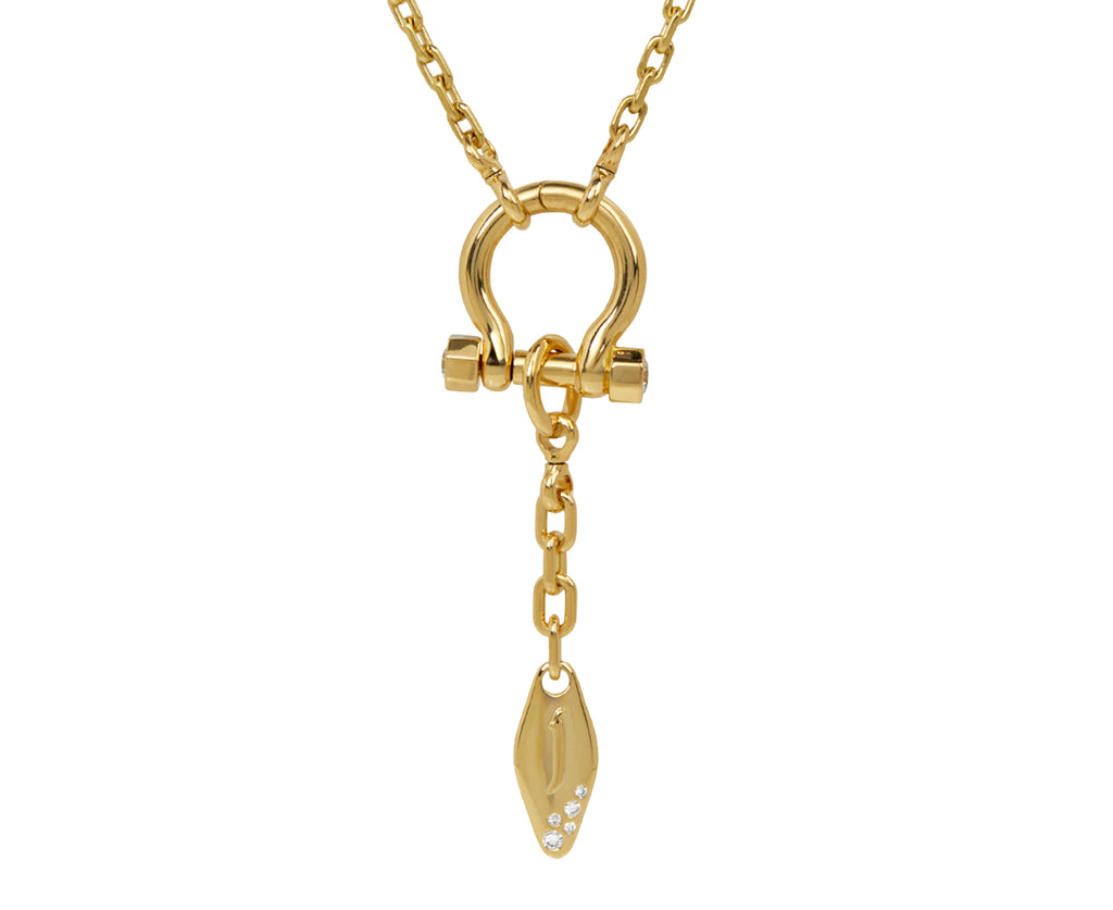 'J' Vessel Charm Pendant ONLY