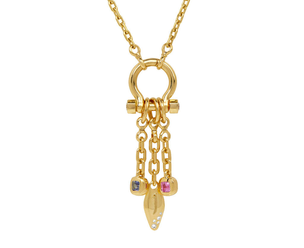 'J' Vessel Charm Pendant ONLY