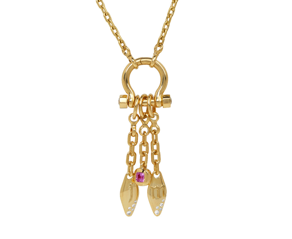 'M' Vessel Charm Pendant ONLY