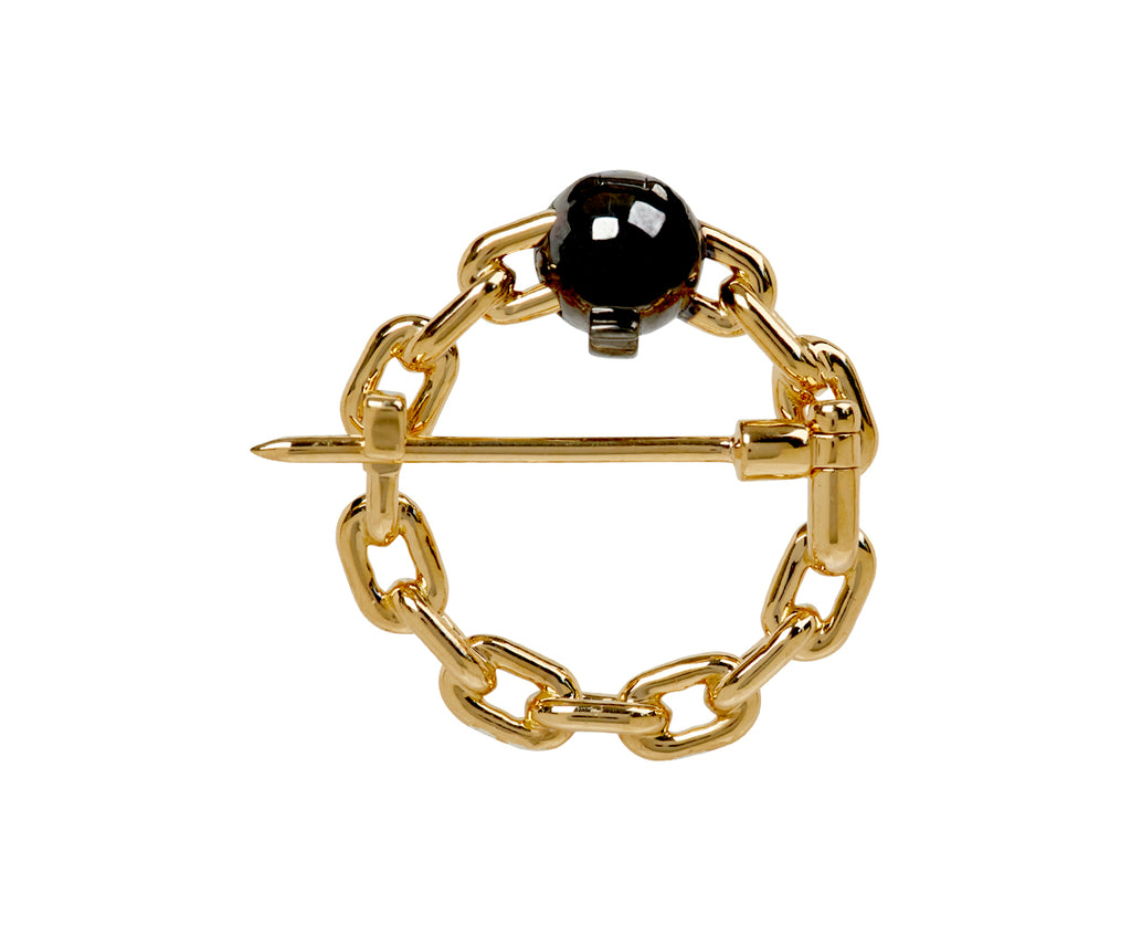 System Chain Brooch