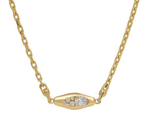 Diamond Mini Vessel Necklace