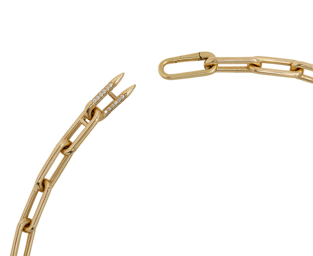 Pavé Mixed Heavy Metal Necklace