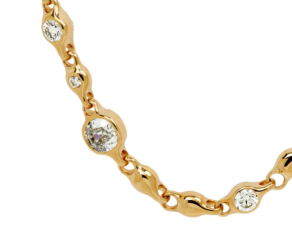 Cushion Brilliant Diamond Supernova Necklace