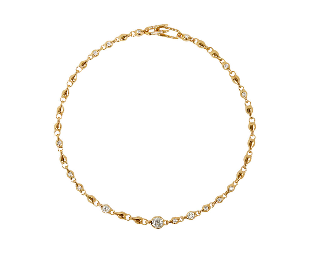 Cushion Brilliant Diamond Supernova Necklace
