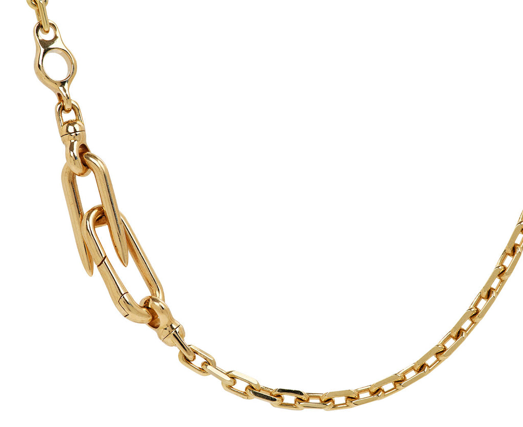 Emerald Cut Diamond Vessel Necklace
