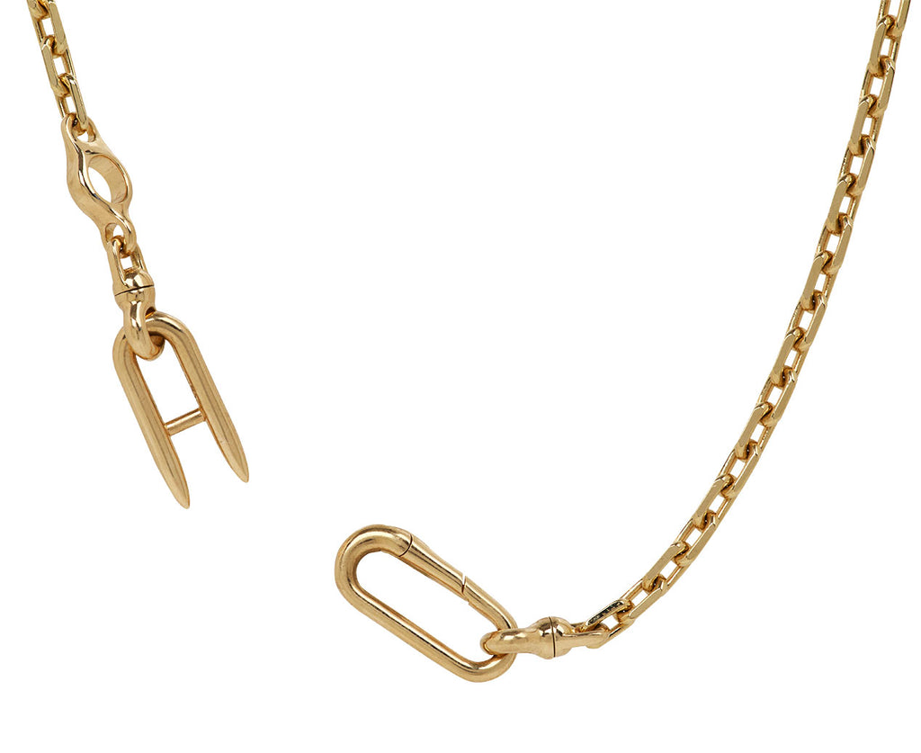Emerald Cut Diamond Vessel Necklace