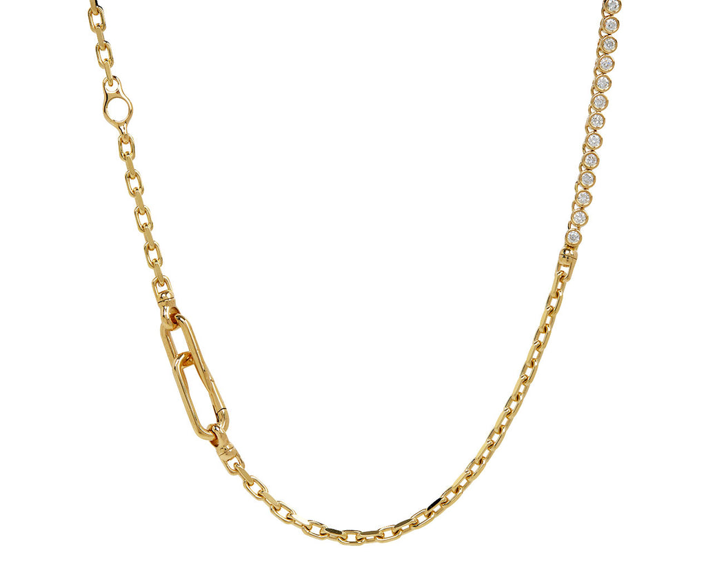 Diamond Vessel Tennis Necklace