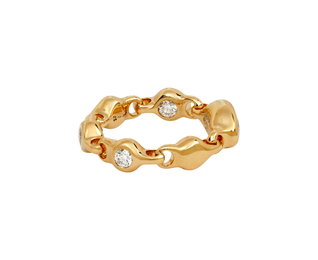 Oval Diamond Supernova Ring
