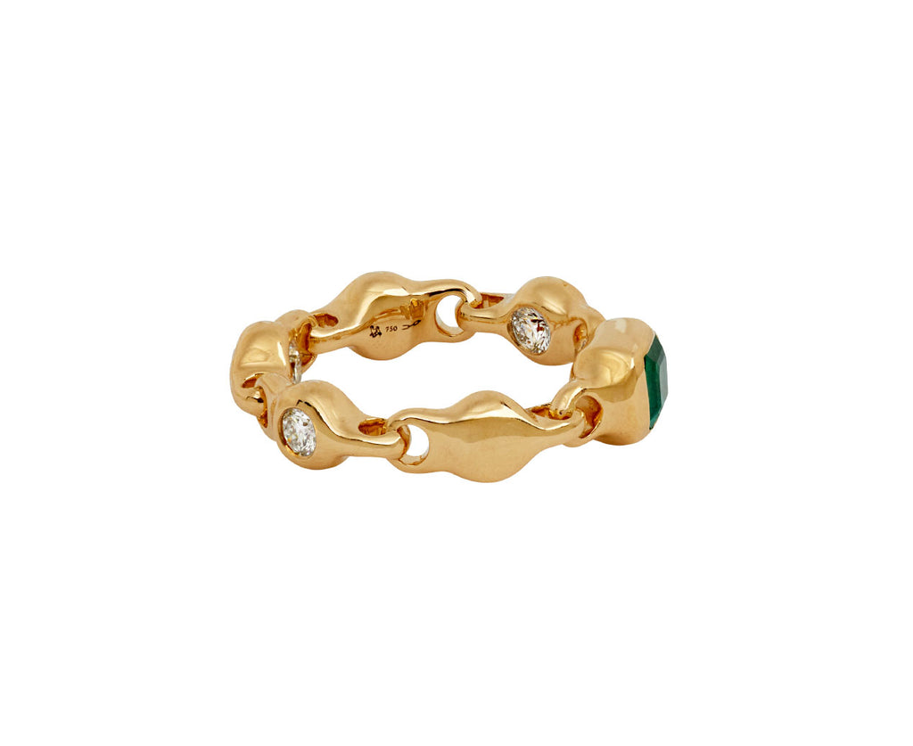Emerald Supernova Ring