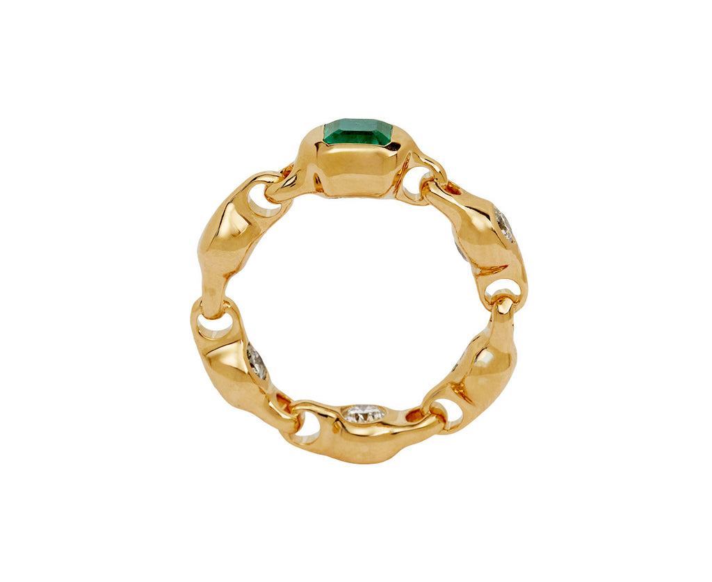 Emerald Supernova Ring