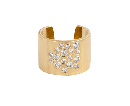 Uniform Object Mega Diamond Cuff Ring