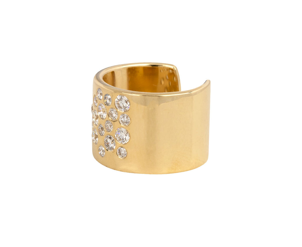 Gold cuff shop ring