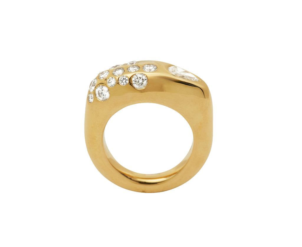 Pear Diamond Dowry Ring - TWISTonline 